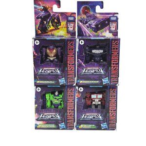 Transformers Legacy Generations Core Class Set Of 4: Optimus Prime Megatron